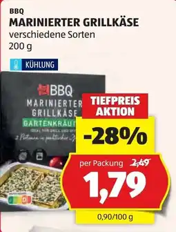 Hofer BBQ Marinierter Grillkäse Angebot
