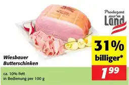 Nah&Frisch Wiesbauer Butterschinken Angebot