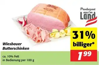 Nah&Frisch Wiesbauer Butterschinken Angebot