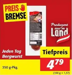 Nah&Frisch Bergwurst Angebot