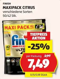 Hofer Finish Maxipack Citrus Angebot