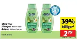Nah&Frisch Glem Vital Shampoo Angebot