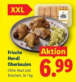 Lidl Frische hendl oberkeulen Angebot