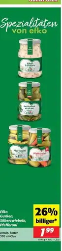 Nah&Frisch Eko Gurken, Silberzwiebeln, Pfefferoni Angebot