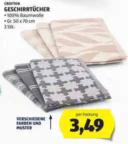 Hofer Crofton Geschirrtücher Angebot