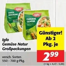 Nah&Frisch Iglo Gemüse Natur Angebot