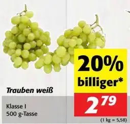 Nah&Frisch Trauben weiß Angebot