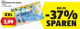 Hofer Küchenrolle mit Design Angebot