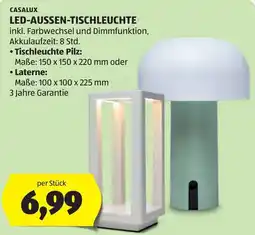 Hofer CASALUX LED-AUSSEN-TISCHLEUCHTE Angebot