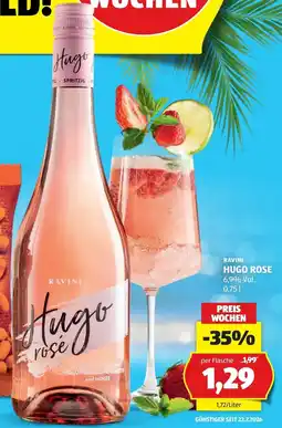 Hofer Ravini Hugo Rosé Angebot
