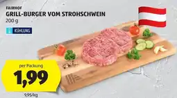 Hofer Fairhof Grill-Burger vom Strohschwein Angebot