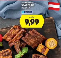 Hofer Sonnhof BBQ Spareribs mariniert Angebot