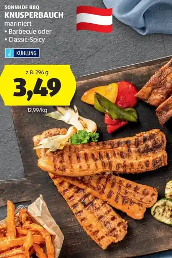 Hofer Sonnhof BBQ Knusperbauch Angebot