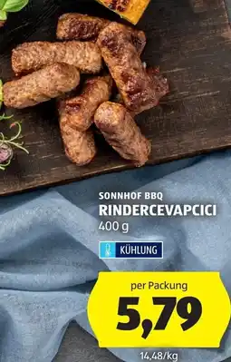 Hofer Sonnhof BBQ Rindercevapcici Angebot