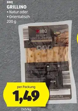 Hofer BBQ Grillino Soft Flatbread Angebot