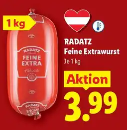 Lidl Radatz feine extrawurst Angebot
