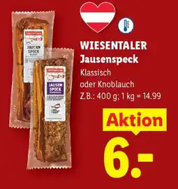 Lidl Wiesentaler jausenspeck Angebot