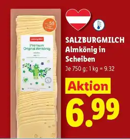 Lidl Salzburgmilch almkönig in scheiben Angebot