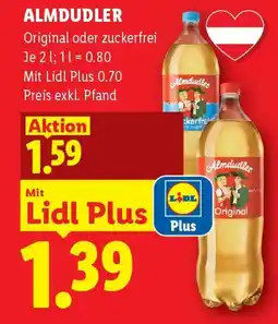 Lidl Almdudler Angebot