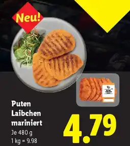 Lidl Puten Laibchen mariniert Angebot