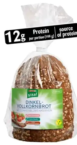 Eurospar Spar Vital Dinkel Vollkornbrot Angebot