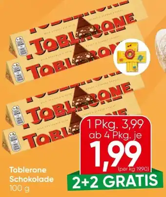 Eurospar Toblerone Schokolade Angebot