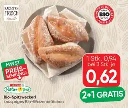 SPAR Gourmet Spar Natur pur Bio-Spitzweckerl Angebot