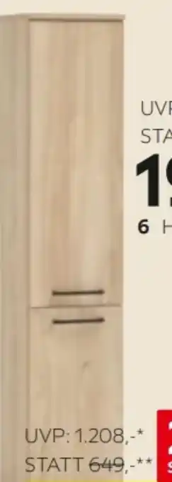 XXXLutz Stylife Badezimmer-Hochschrank Angebot
