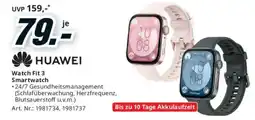 Media Markt HUAWEI Watch Fit 3 Smartwatch Angebot