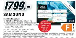 Media Markt Samsung 55SS9H OLED Vision AI Smart TV Angebot