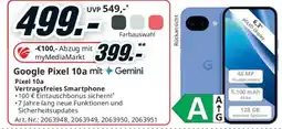 Media Markt Google Pixel 10a mit Gemini Angebot