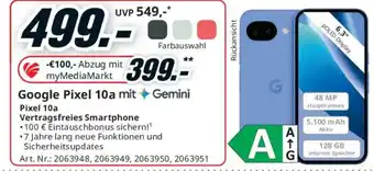 Google Pixel 10a mit Gemini