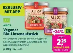 Denn's Biomarkt Veganer Bio-Linsenaufstrich Angebot