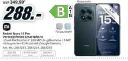 Media Markt Redmi Note 15 Pro Angebot