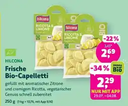 Denn's Biomarkt Hilcona Frische Bio-Capelletti Angebot