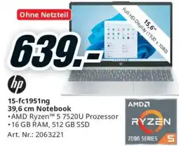 Media Markt hp 15-fc1951ng Notebook Angebot