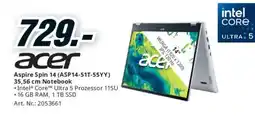 Media Markt Acer Aspire Spin 14 Angebot