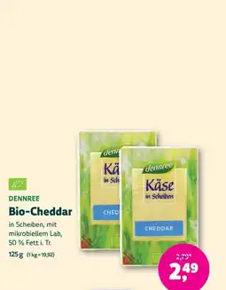 Denn's Biomarkt DENNREE Bio-Cheddar Angebot