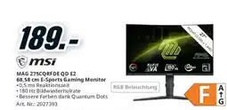 Media Markt msi MAG 275CQRFDE QD E2 Angebot