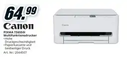 Media Markt Canon PIXMA TS6550i Multifunktionsdrucker Angebot