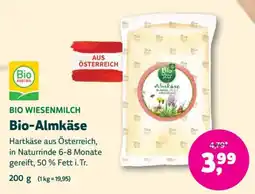 Denn's Biomarkt Bio Wiesenmilch Bio-Almkäse Angebot
