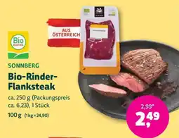 Denn's Biomarkt Sonnberg Bio-Rinder-Flanksteak Angebot