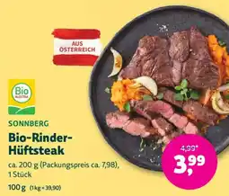 Denn's Biomarkt Sonnberg Bio-Rinder-Hüftsteak Angebot