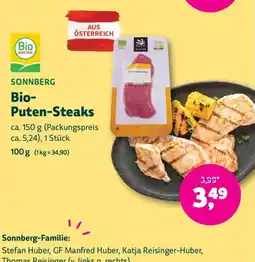 Denn's Biomarkt Sonnberg Bio-Puten-Steaks Angebot