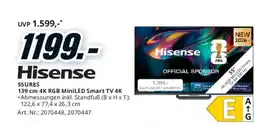Media Markt Hisense 55UR8S Angebot