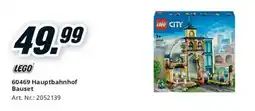 Media Markt LEGO 60469 Hauptbahnhof Bauset Angebot