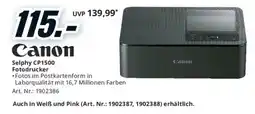 Media Markt Canon Selphy CP1500 Fotodrucker Angebot