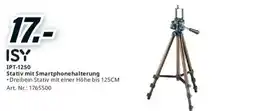 Media Markt ISY Stativ mit Smartphonehalterung Angebot