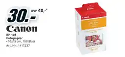 Media Markt Canon Fotopapier Angebot