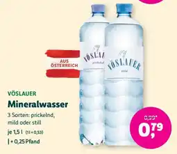 Denn's Biomarkt Vöslauer Mineralwasser Angebot